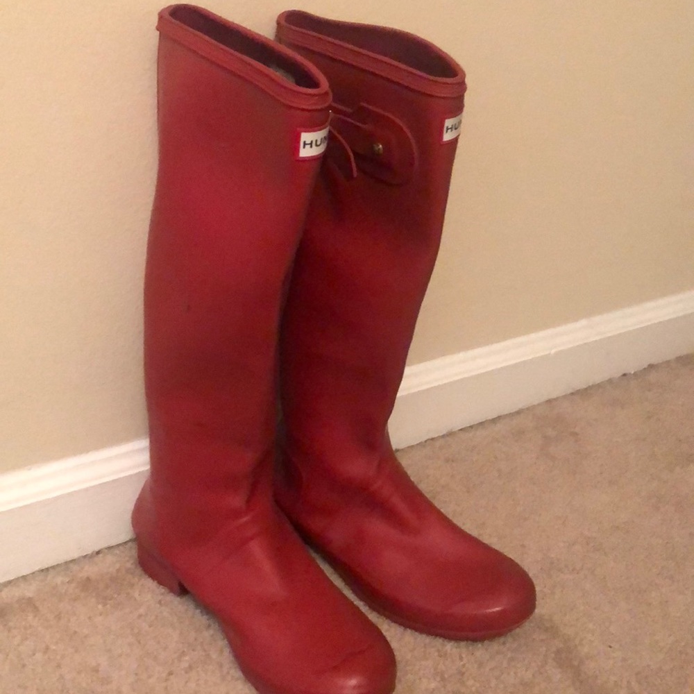 Hunter rain boots